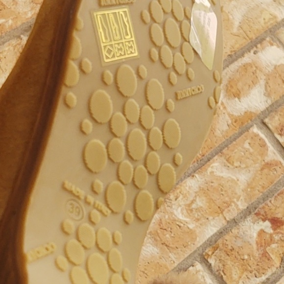 Jimmy Choo Tan Over the Knee Boots Suede - Picture 8 of 12